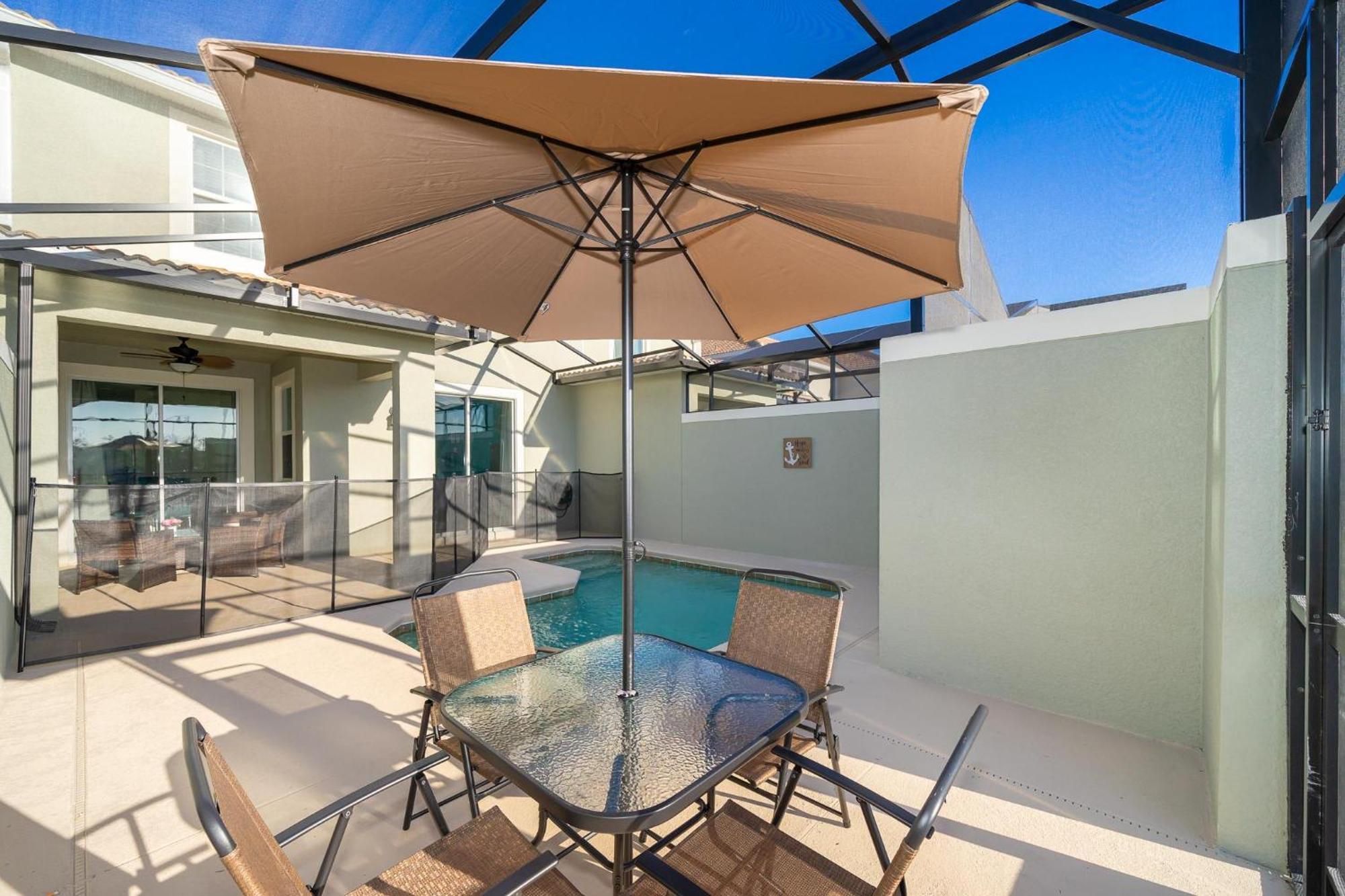 4830Fa Townhouse 4 Bedrooms & 3 Bathrooms + Pool Kissimmee Bagian luar foto